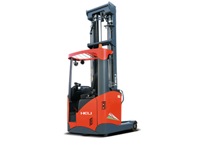 Xe Nâng Reach Truck Ngồi Lái 1.6 Tấn Heli 