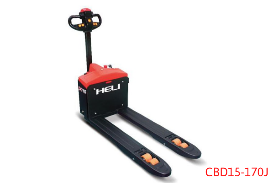 Xe Nâng Tay Điện Thấp 1.5 Tấn Heli