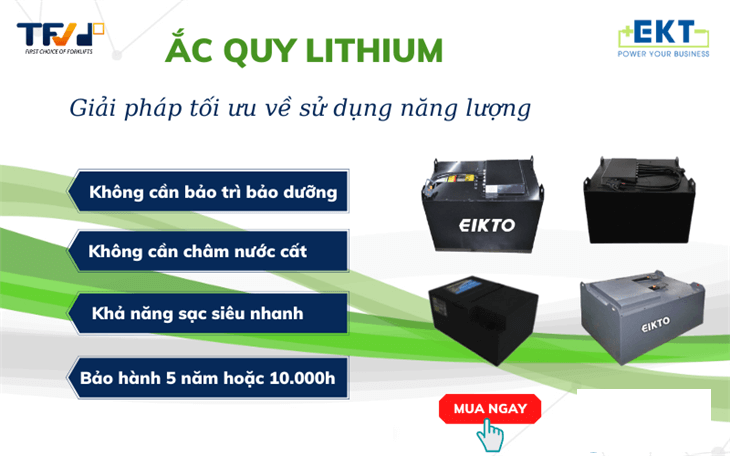 ưu điểm pin lithium