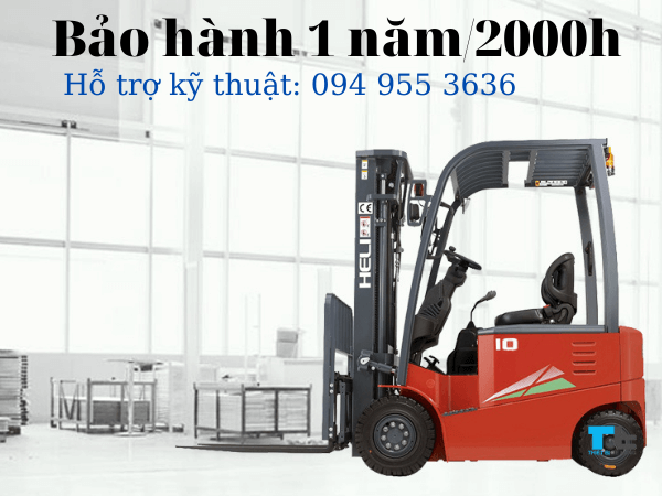 chính sách bảo hành xe nâng heli