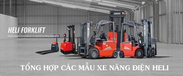 xe nâng điện Heli