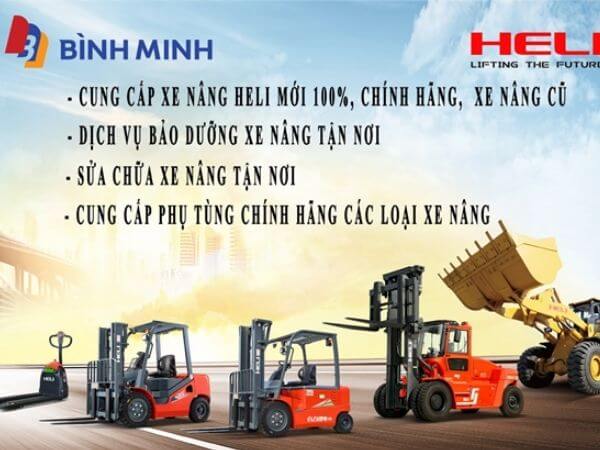 Bình Minh cung cấp xe nâng heli tại Việt Nam